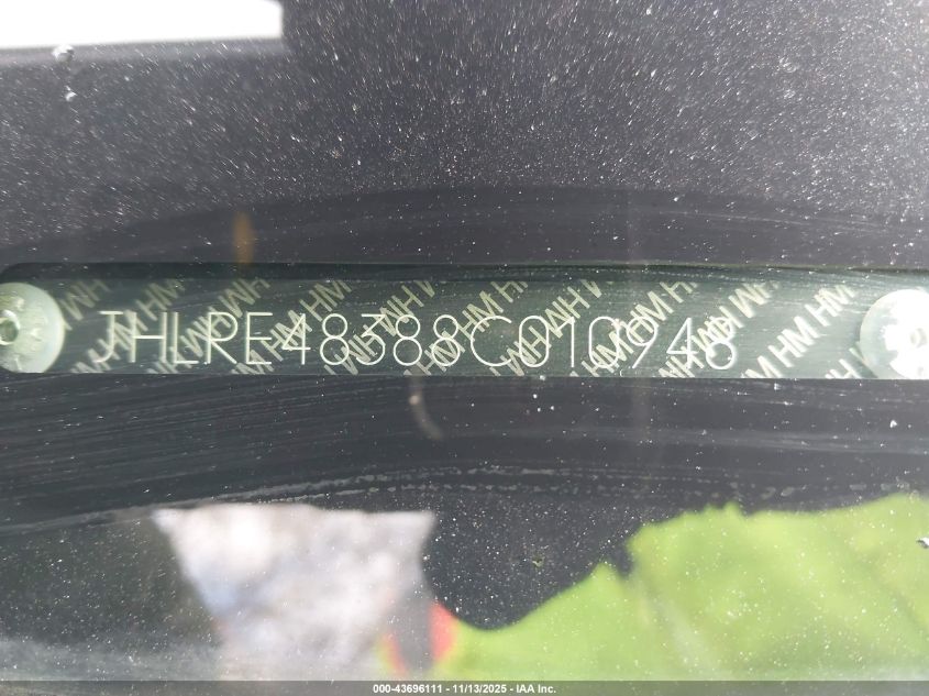 2008 Honda Cr-V Lx VIN: JHLRE48388C010948 Lot: 43696111