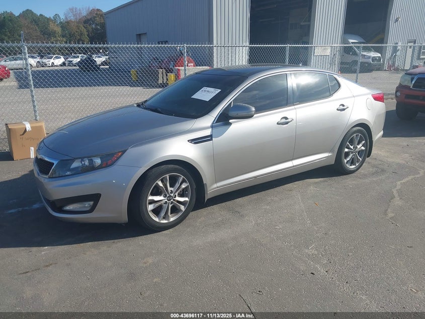 Vin: knagn4a73b5100700, lot: 44191438, kia optima ex 20112