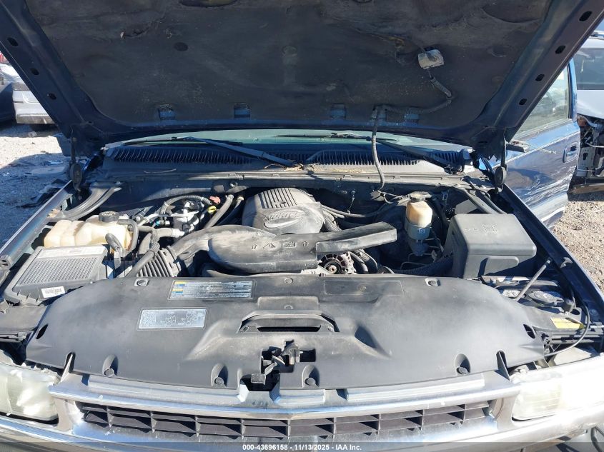 2002 Chevrolet Suburban 1500 Lt VIN: 1GNFK16Z72J317861 Lot: 43696158