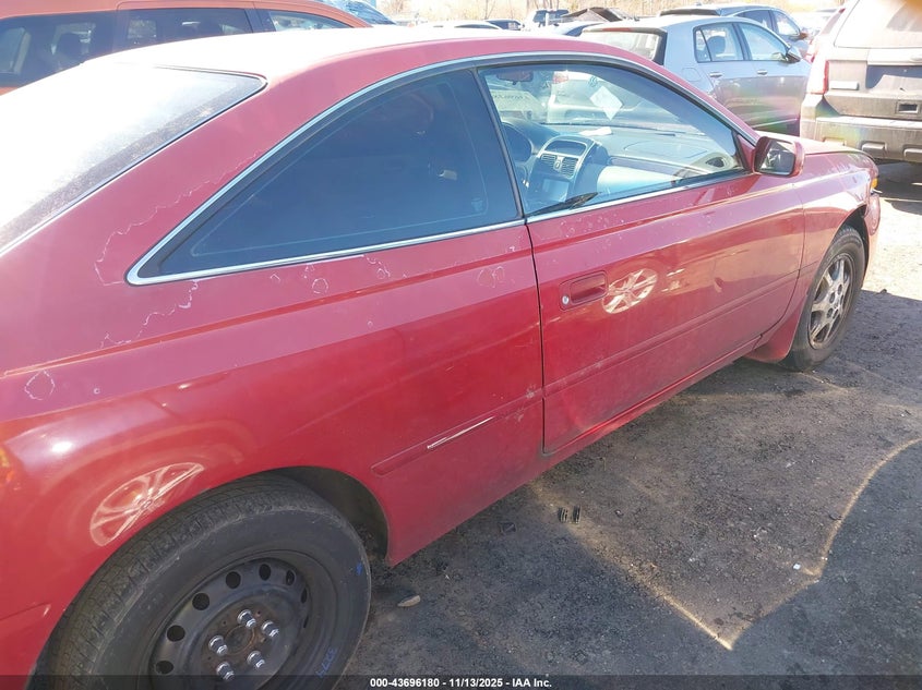 2001 Toyota Camry Solara Se VIN: 2T1CG22P11C529656 Lot: 43696180