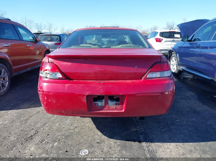 2001 Toyota Camry Solara Se VIN: 2T1CG22P11C529656 Lot: 43696180