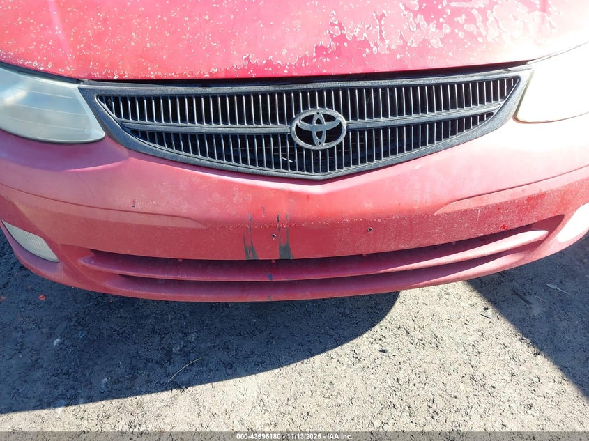 2001 Toyota Camry Solara Se VIN: 2T1CG22P11C529656 Lot: 43696180