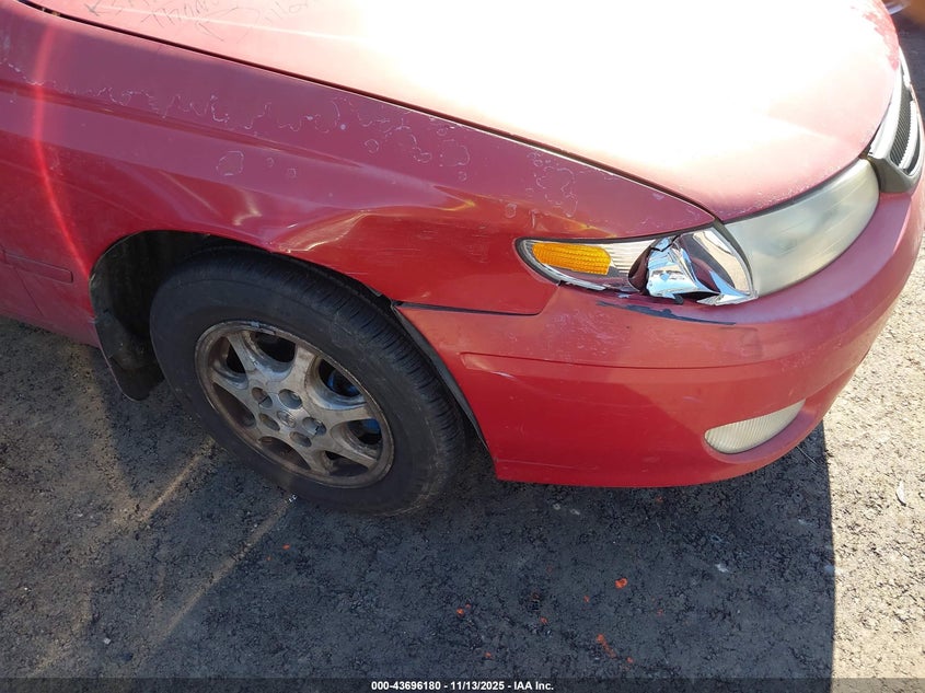 2001 Toyota Camry Solara Se VIN: 2T1CG22P11C529656 Lot: 43696180