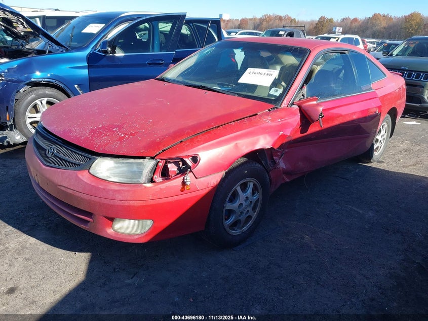 2T1CG22P11C529656 2001 TOYOTA CAMRY SOLARA photo no. 2