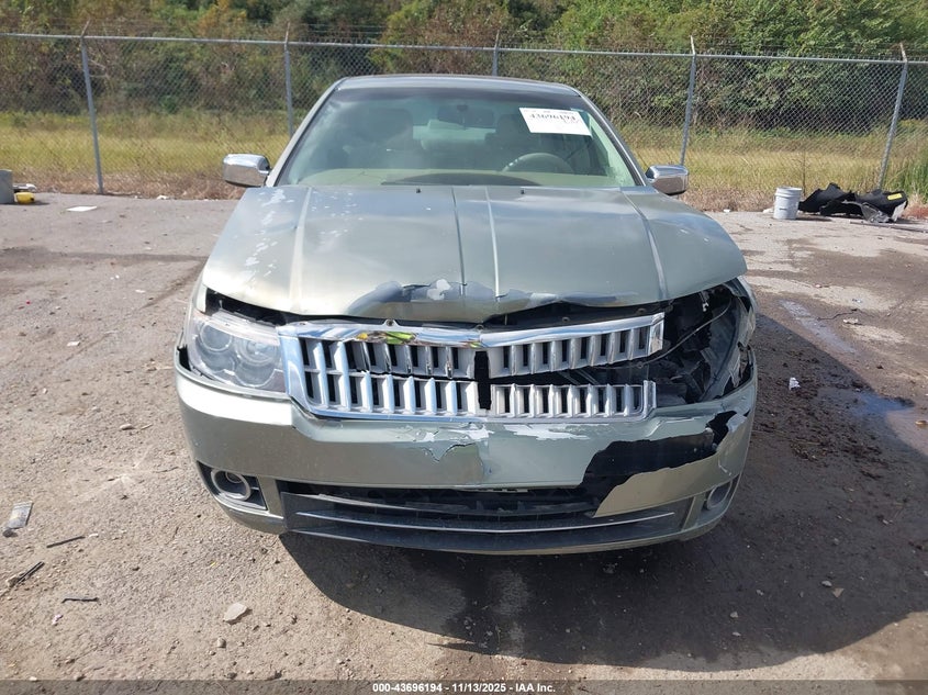 2008 Lincoln Mkz VIN: 3LNHM26T18R610274 Lot: 43696194