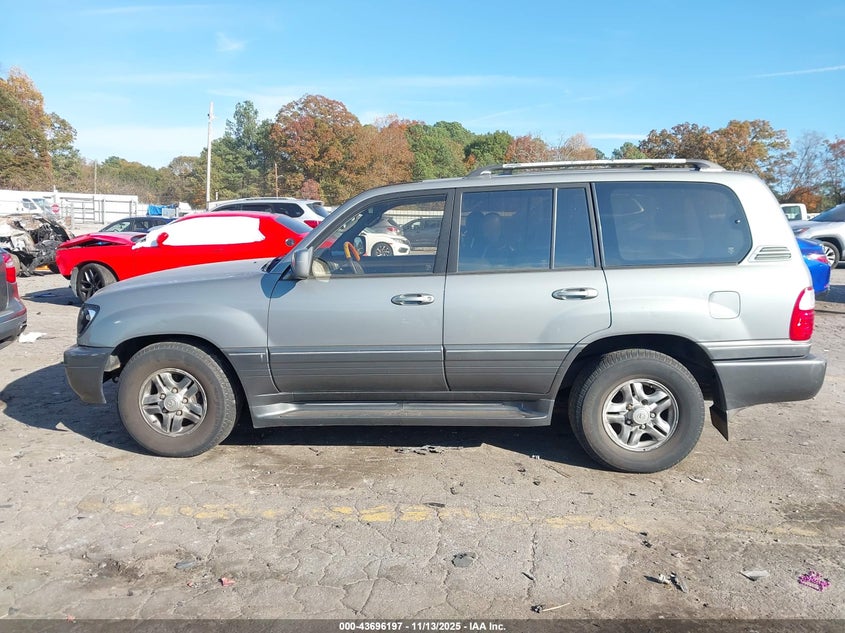 2001 Lexus Lx 470 VIN: JTJHT00W113503399 Lot: 43696197