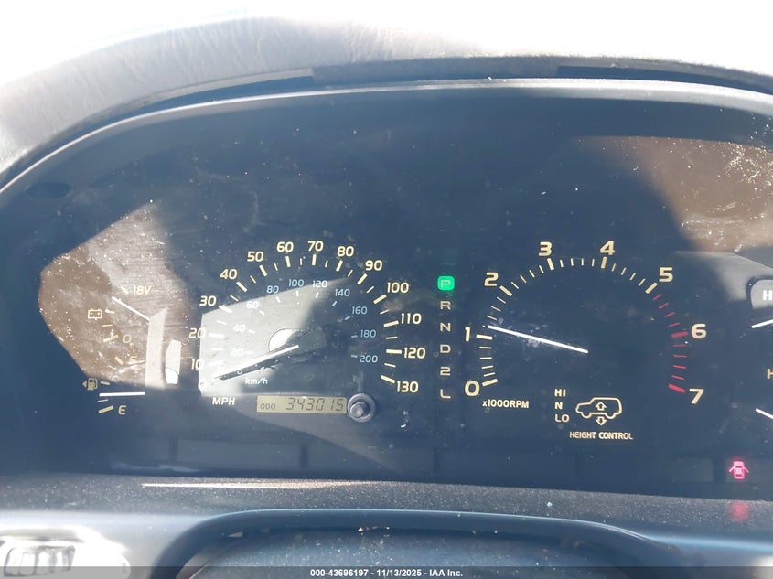 2001 Lexus Lx 470 VIN: JTJHT00W113503399 Lot: 43696197