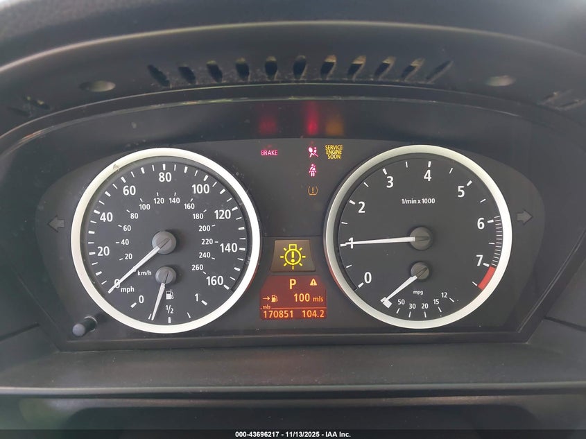 2007 BMW 530Xi VIN: WBANF73507CU24949 Lot: 43696217