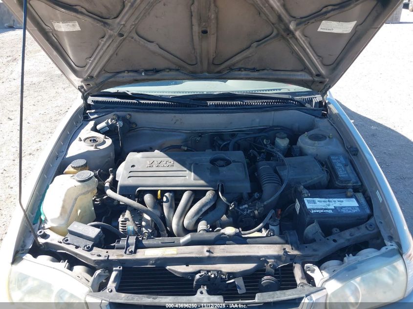 2002 Toyota Corolla Ce VIN: 1NXBR12E82Z571305 Lot: 43696250