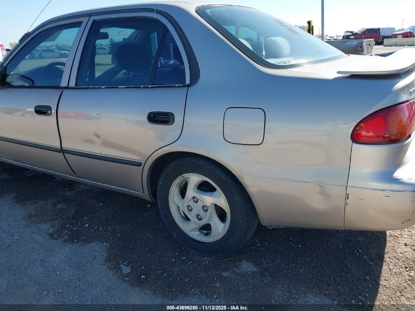2002 Toyota Corolla Ce VIN: 1NXBR12E82Z571305 Lot: 43696250