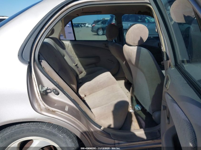 2002 Toyota Corolla Ce VIN: 1NXBR12E82Z571305 Lot: 43696250