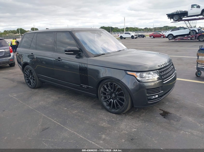 2017 LAND ROVER RANGE ROVER 5.0L V8 SUPERCHARGED - SALGS5FE9HA351285