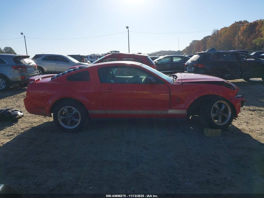 2006 Ford Mustang V6 VIN: 1ZVFT80N365163245 Lot: 43696275