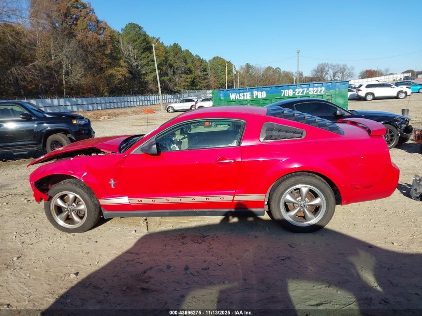 2006 Ford Mustang V6 VIN: 1ZVFT80N365163245 Lot: 43696275
