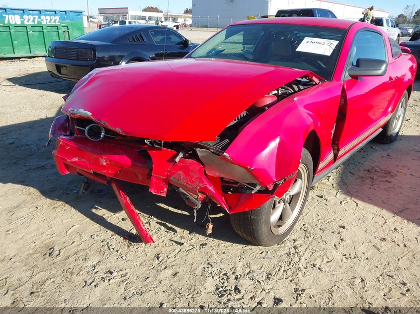 2006 Ford Mustang V6 VIN: 1ZVFT80N365163245 Lot: 43696275