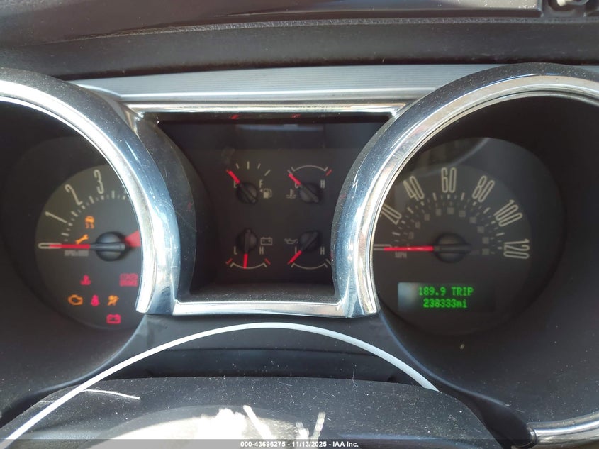 2006 Ford Mustang V6 VIN: 1ZVFT80N365163245 Lot: 43696275