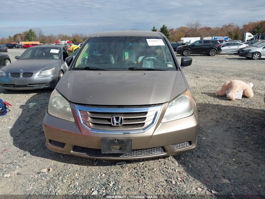 2008 Honda Odyssey Lx VIN: 5FNRL38298B109771 Lot: 43696277