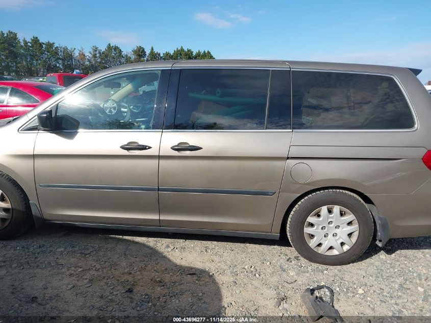 2008 Honda Odyssey Lx VIN: 5FNRL38298B109771 Lot: 43696277
