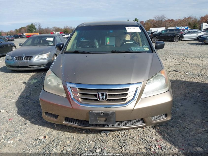 2008 Honda Odyssey Lx VIN: 5FNRL38298B109771 Lot: 43696277