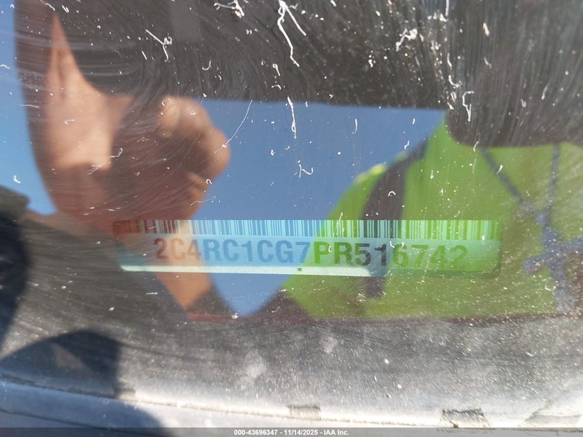 2023 Chrysler Voyager Lx VIN: 2C4RC1CG7PR516742 Lot: 43696347