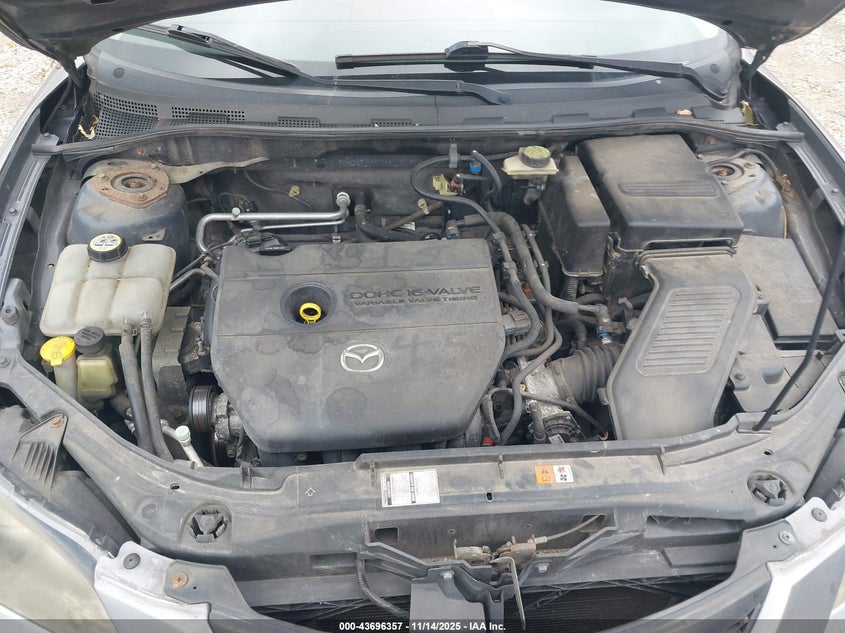 2006 Mazda Mazda3 I VIN: JM1BK12F961465857 Lot: 43696357