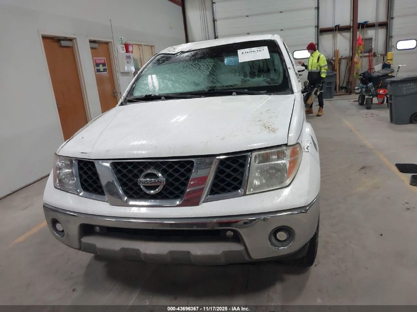 2005 Nissan Frontier Se VIN: 1N6AD07W95C405795 Lot: 43696367