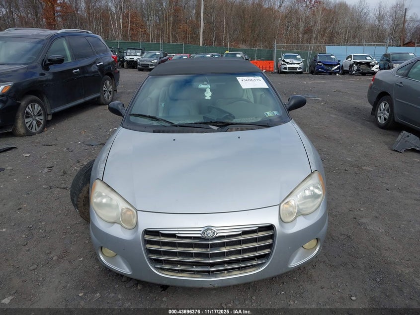 2004 Chrysler Sebring Limited VIN: 1C3EL65R94N131738 Lot: 43696376