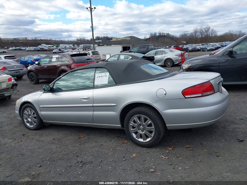 2004 Chrysler Sebring Limited VIN: 1C3EL65R94N131738 Lot: 43696376