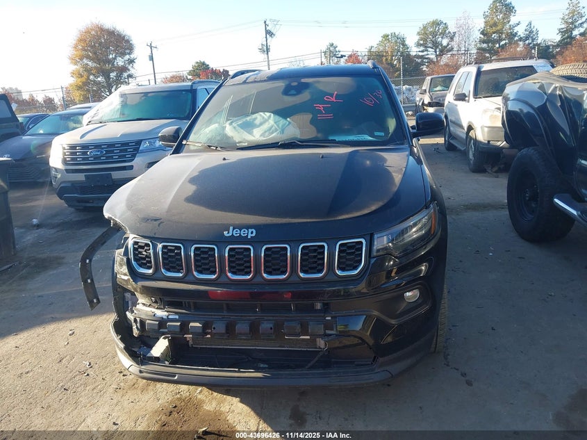 2024 Jeep Compass Latitude 4X4 VIN: 3C4NJDBN8RT100723 Lot: 43696426