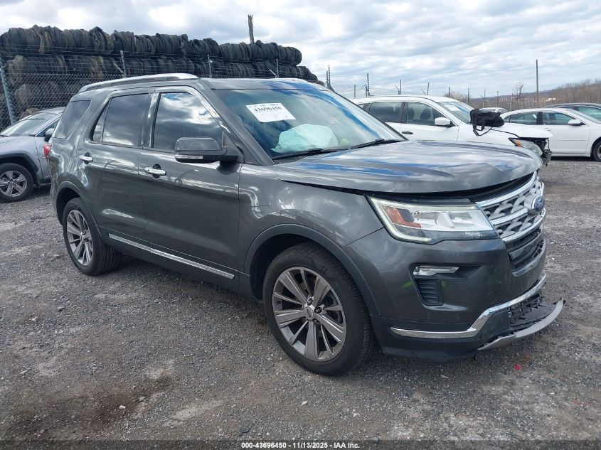 2018 FORD EXPLORER LIMITED - 1FM5K8F84JGA15293