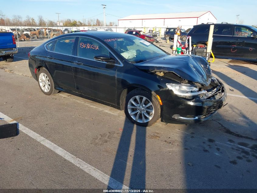 2015 CHRYSLER 200 C - 1C3CCCCGXFN520382