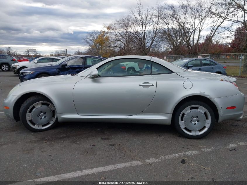 2005 Lexus Sc 430 VIN: JTHFN48Y450064822 Lot: 43696508