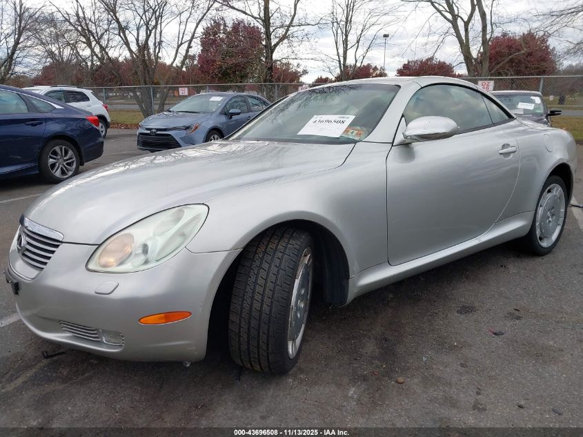 2005 Lexus Sc 430 VIN: JTHFN48Y450064822 Lot: 43696508