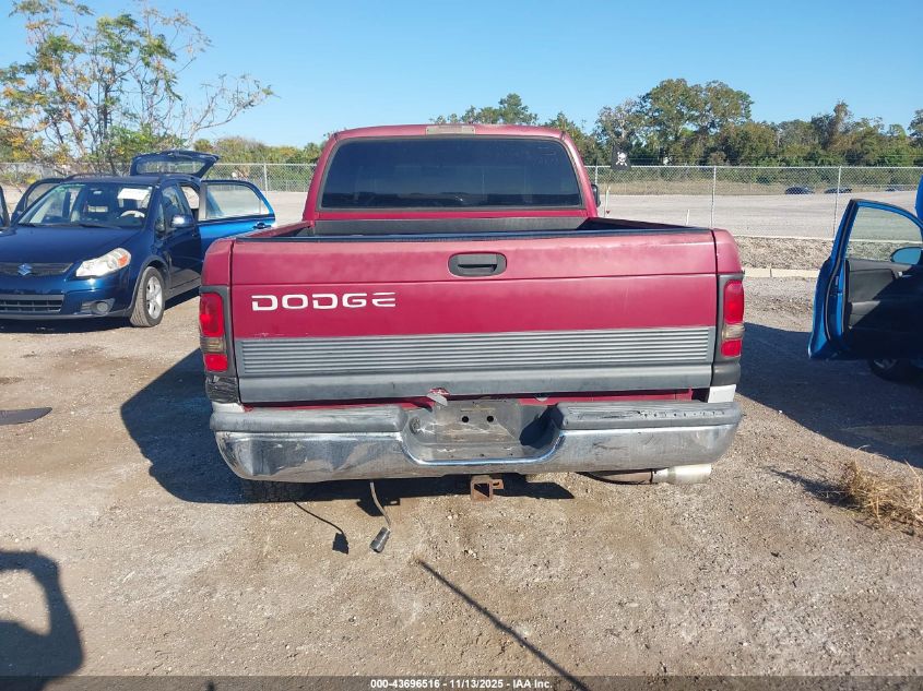 1996 Dodge Ram 1500 VIN: 3B7HC13Y0TG164527 Lot: 43696516