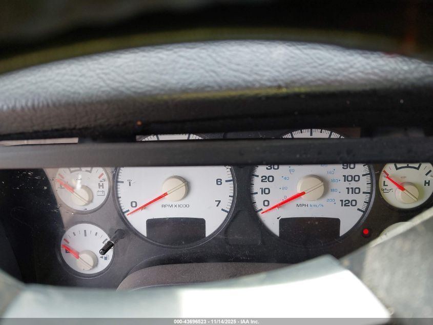 2003 Dodge Ram 2500 Slt/Laramie/St VIN: 3D7KU28D53G863110 Lot: 43696523