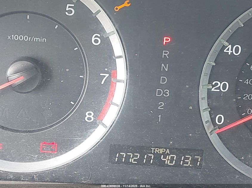 2009 Honda Accord 3.5 Ex-L VIN: 1HGCP36879A015692 Lot: 43696536