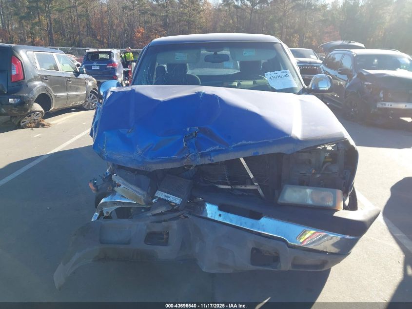 2003 Chevrolet Silverado 1500 Ls VIN: 1GCEC14V03Z124164 Lot: 43696540