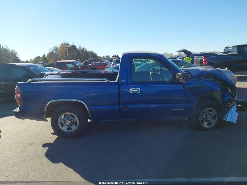 2003 Chevrolet Silverado 1500 Ls VIN: 1GCEC14V03Z124164 Lot: 43696540