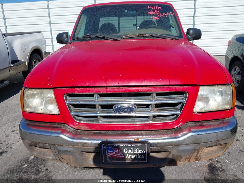 2001 Ford Ranger Edge/Xl/Xlt VIN: 1FTYR14U71PA96858 Lot: 43696565