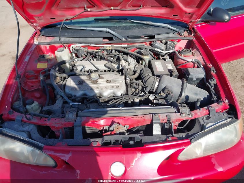 1998 Mercury Tracer Ls VIN: 1MEFM13P9WW615583 Lot: 43696596