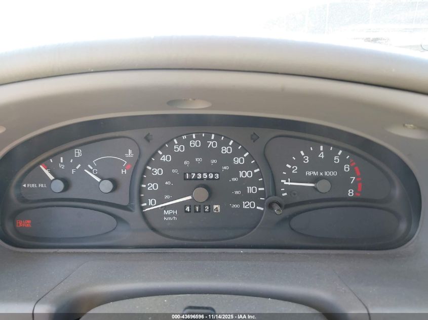 1998 Mercury Tracer Ls VIN: 1MEFM13P9WW615583 Lot: 43696596