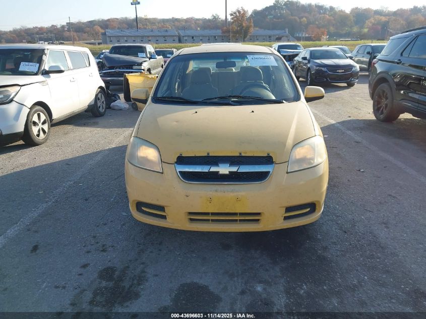 2008 Chevrolet Aveo Ls VIN: KL1TD566X8B044461 Lot: 43696603