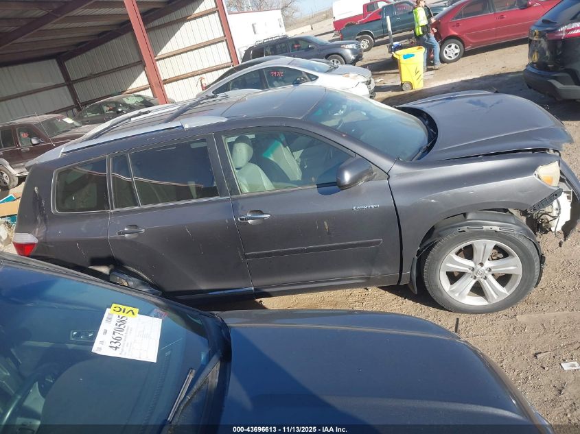 2008 Toyota Highlander Limited VIN: JTEES42A882108326 Lot: 43696613