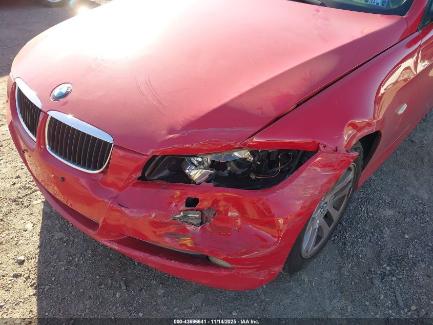 2007 BMW 328Xi VIN: WBAVC93507K031656 Lot: 43696641