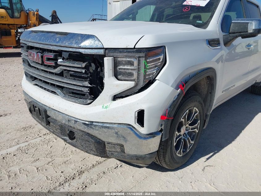 2025 GMC Sierra 1500 4Wd Short Box Slt VIN: 1GTUUDEDXSZ118791 Lot: 43696686
