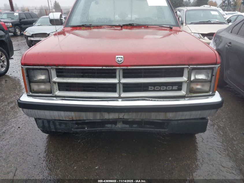 1990 Dodge Dakota VIN: 1B7GG26X2LS718877 Lot: 43696688