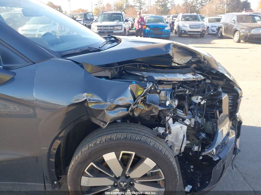 2025 Mitsubishi Outlander Se 2.5 S-Awc/Trail Edition S-Awc VIN: JA4J4VA88SZ018023 Lot: 43696692