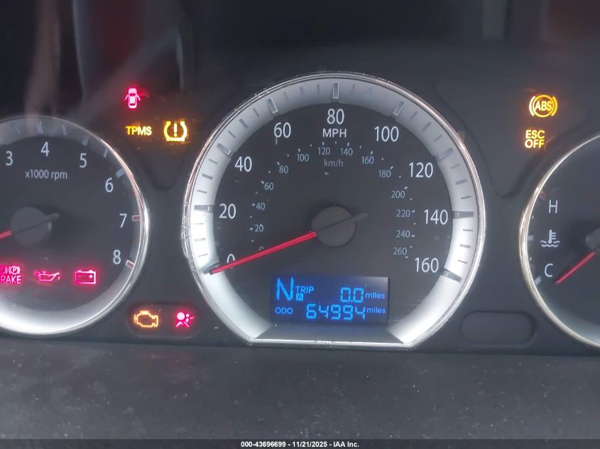 2009 Hyundai Sonata Gls VIN: 5NPET46C99H538511 Lot: 43696699