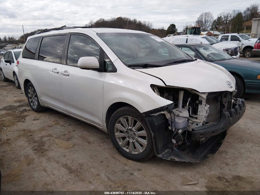 TOYOTA SIENNA LIMITED 7 PASSENGER
