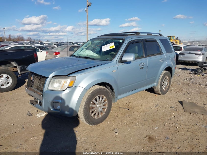 4M2CU87779KJ24765 2009 MERCURY MARINER photo no. 2